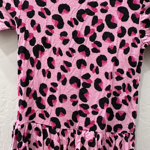 Posh Peanut Pink Cheetah Animal Print Skirted Bodysuit - Picture 3 of 7
